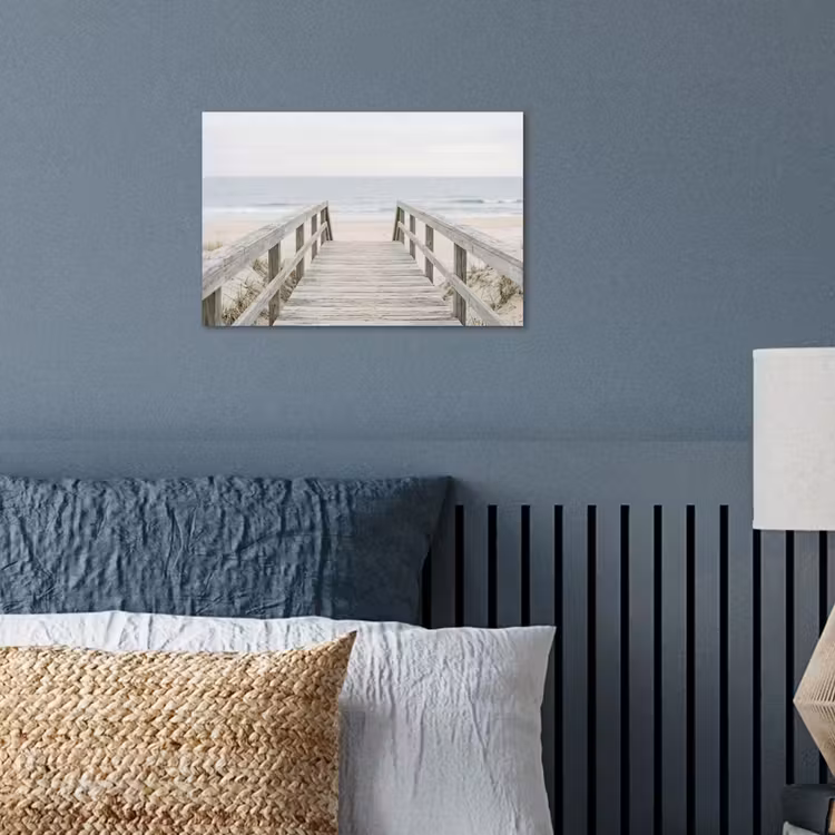 Duinen - Vlonder - Oceaan poster papier klein -sfeer2