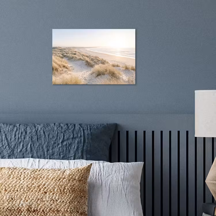 Duinen - Strand - Beige poster papier klein -sfeer2