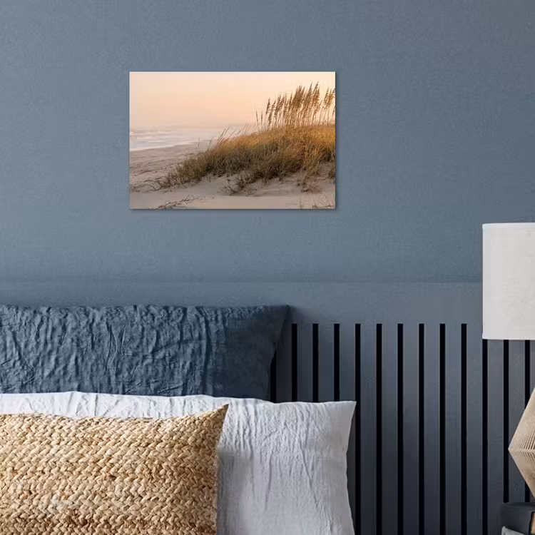Duinlandschap - Zonsondergang - Strand poster papier klein -sfeer2