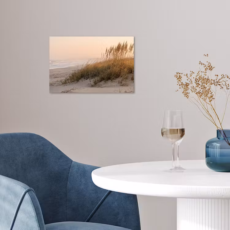Duinlandschap - Zonsondergang - Strand poster papier klein -sfeer3