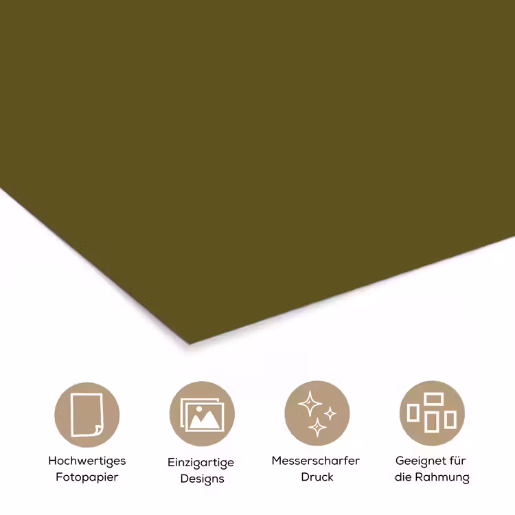 Dark - Olive - Groen poster papier klein 62 -tcloseup_DE