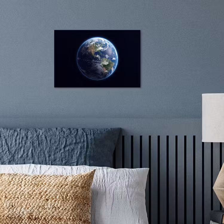 Poster - Erde – Weltraum – Kosmos - Aarde - Ruimte - Kosmos poster papier klein