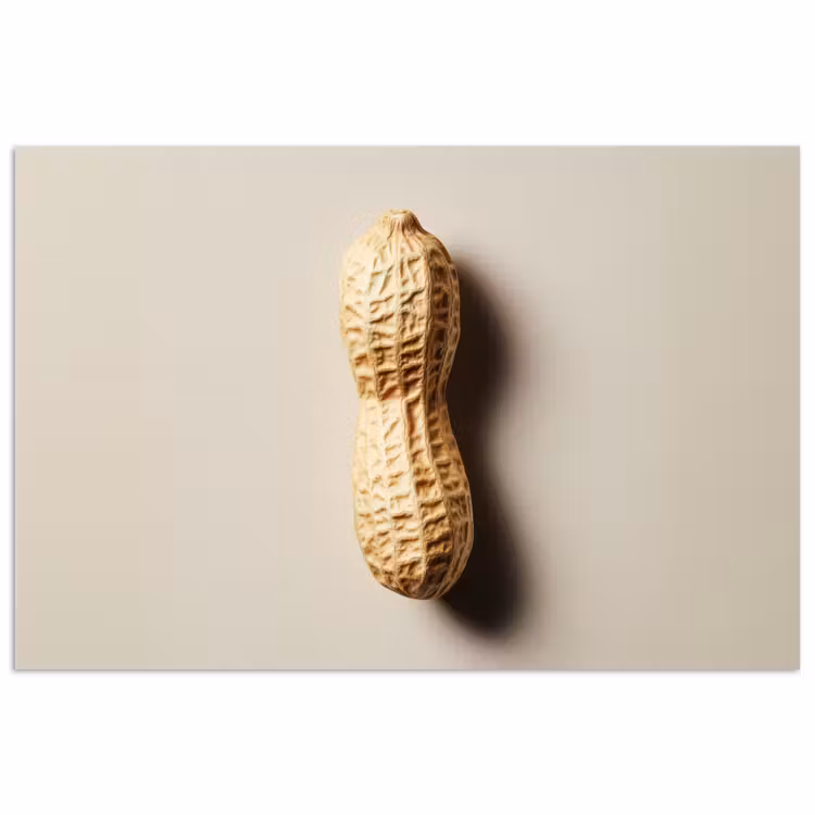 Pinda - Ruw - Beige poster papier klein -3d