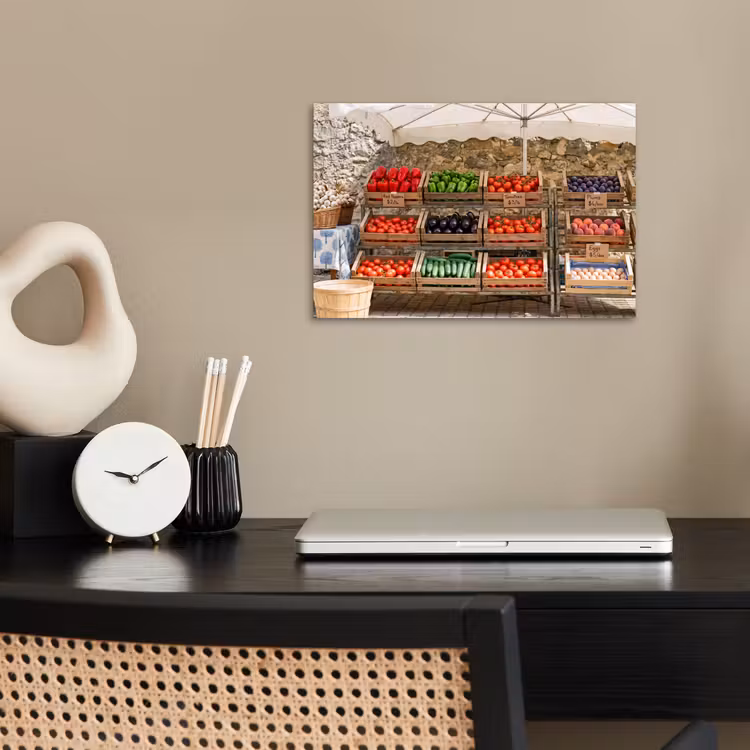 Poster - Essen – Markt – Frisch - Eten - Markt - Vers poster papier klein