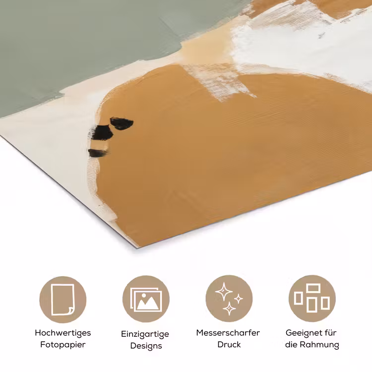 Paint - Abstract - Kleuren poster papier klein -tcloseup_DE
