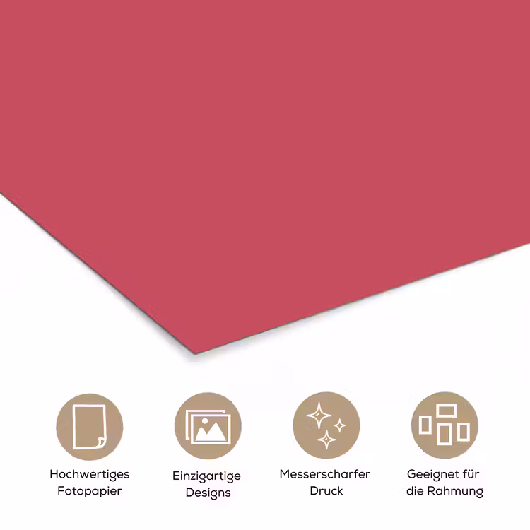 Bold - Berry - Rood poster papier klein 62 -tcloseup_DE