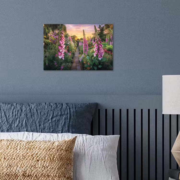 Vingerhoedskruid - Bloemen - Tuin poster papier klein -sfeer2