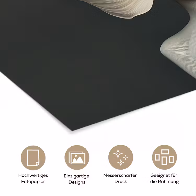 Vrouw - Beige - hoed poster papier klein -tcloseup_DE