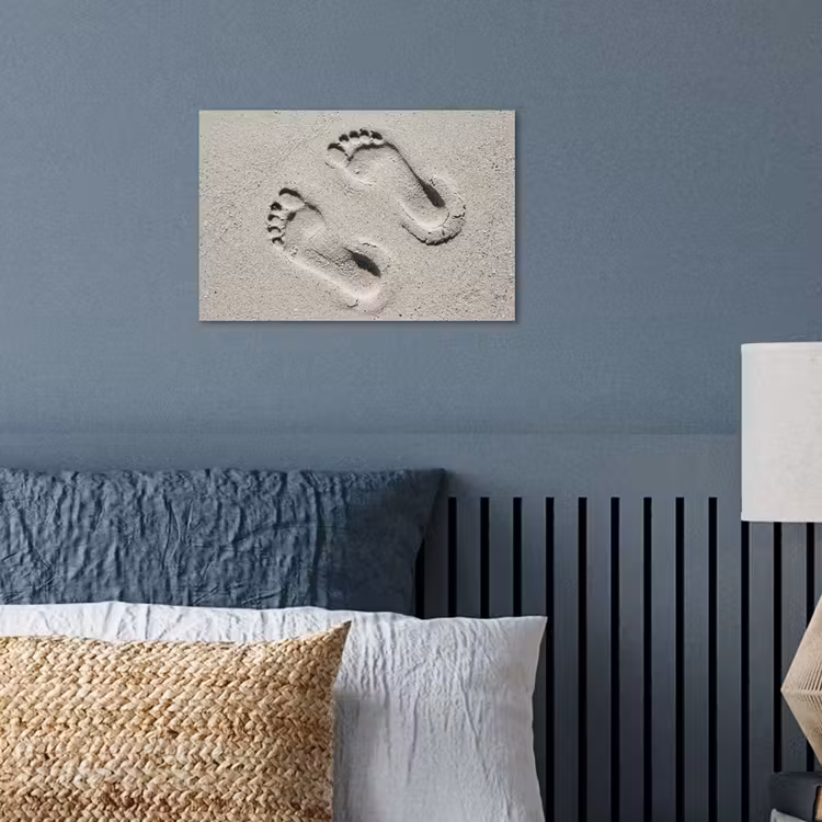 Voeten - Zand - Zee poster papier klein -sfeer2