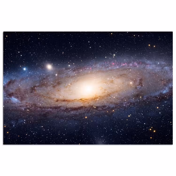 Poster - Galaxie – Weltraum – Kosmos - Sterrenstelsel - Ruimte - Kosmos poster papier klein