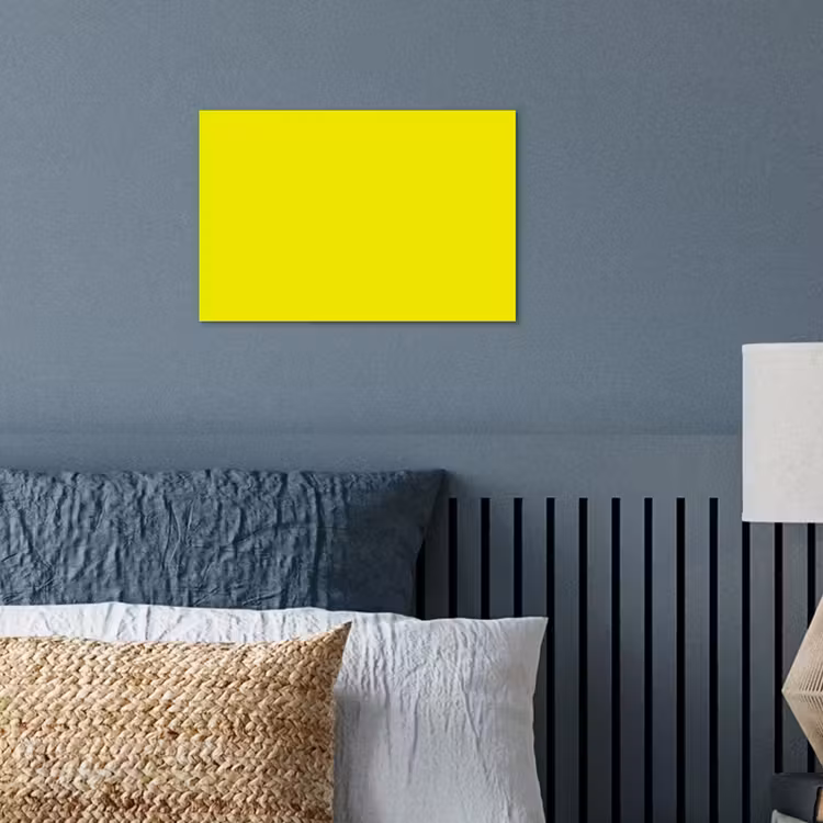 Bright - Canary - Geel poster papier klein 62 -sfeer2