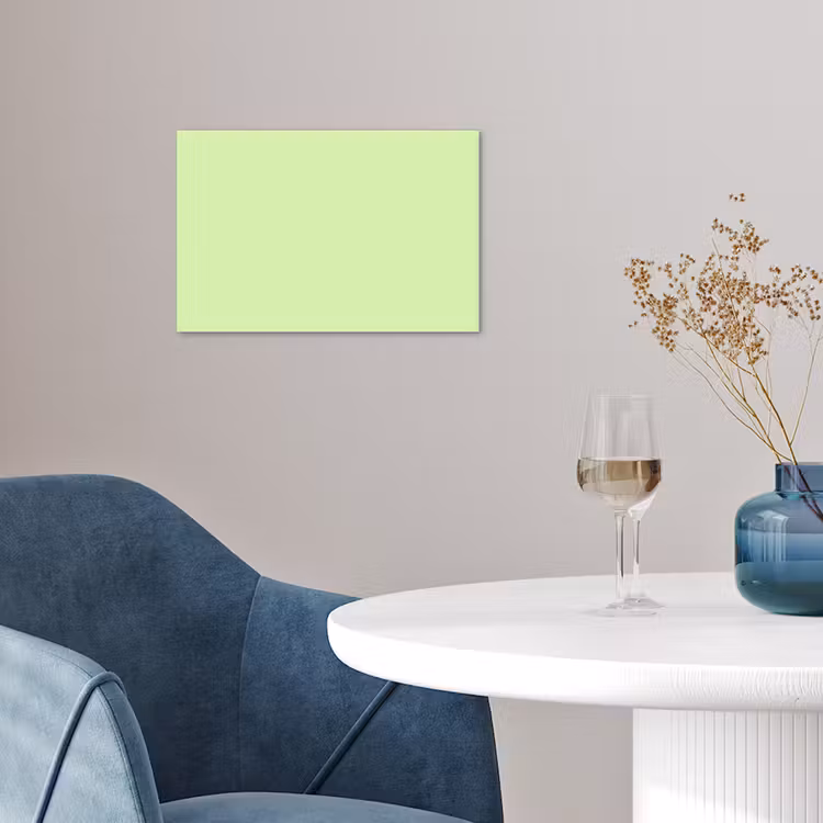 Light - Lime - Groen poster papier klein 62 -sfeer3