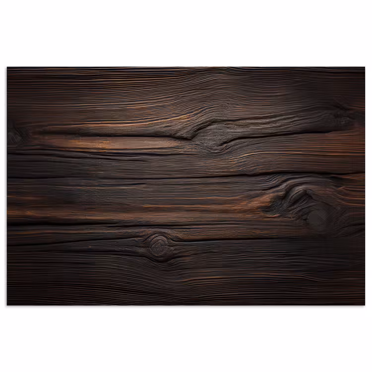 Hout - Grillige nerven poster papier klein -3d