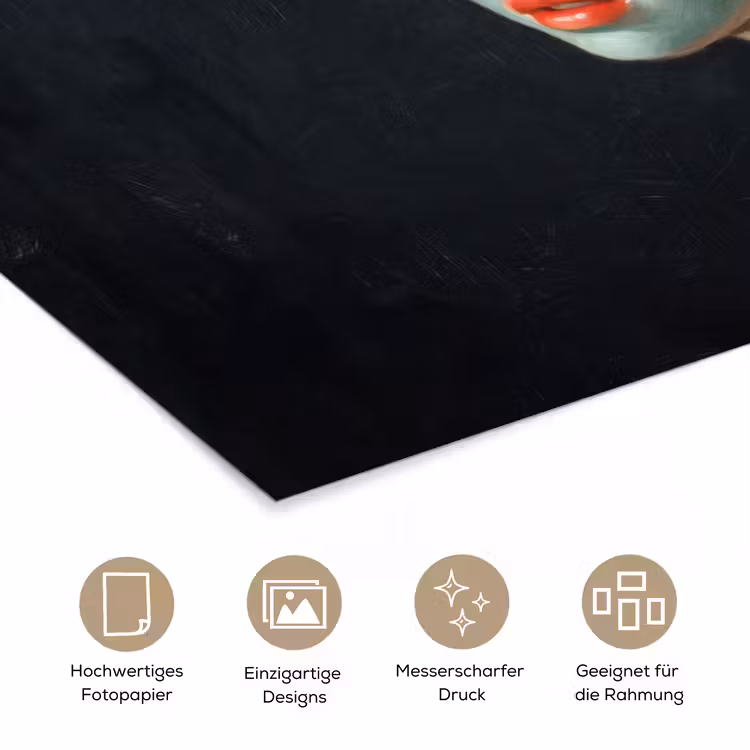 Iconisch - Modern - Kleurrijk poster papier klein -tcloseup_DE