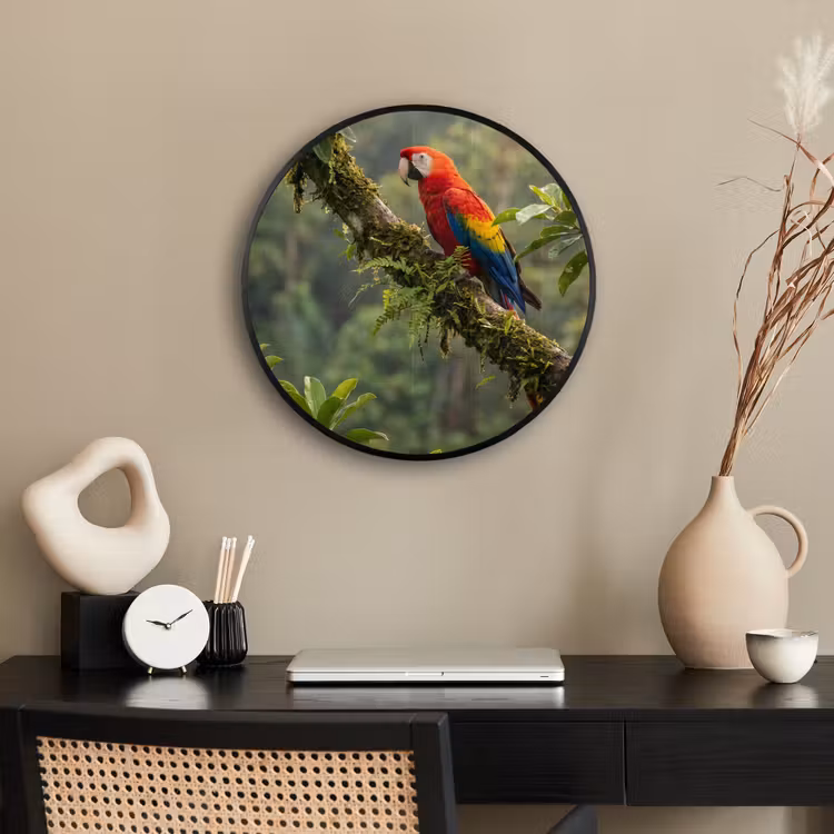 Ara - Jungle - Rood Fotolijst rond zonder passe partout klein -sfeer1
