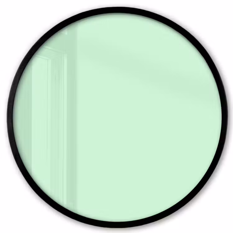 Pale - Mint - Groen Fotolijst rond zonder passe partout klein 856 -3d