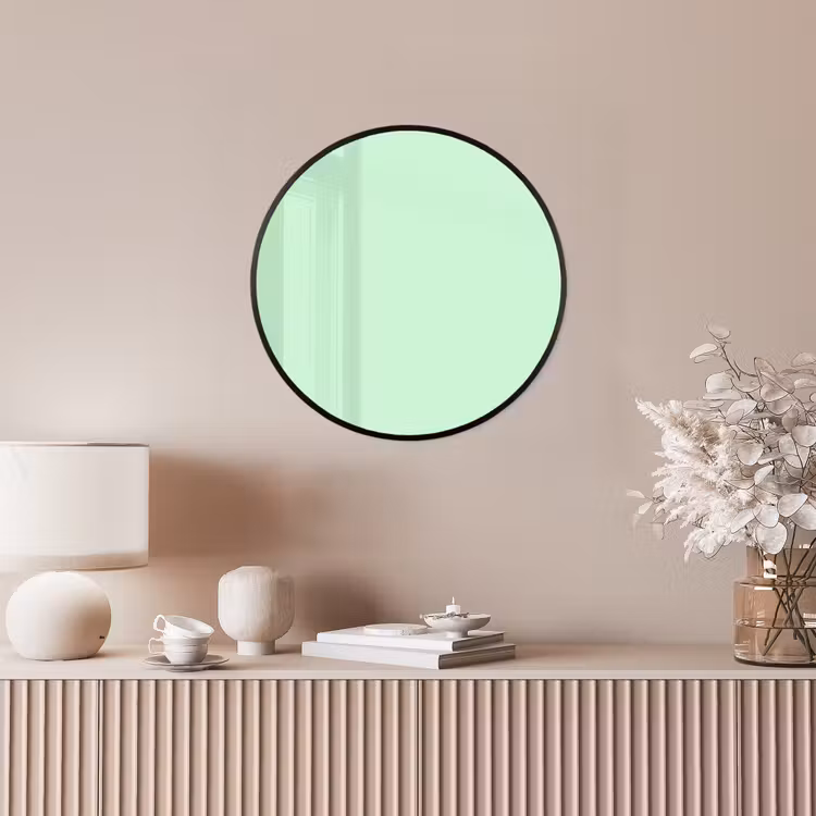 Pale - Mint - Groen Fotolijst rond zonder passe partout klein 856 -sfeer3
