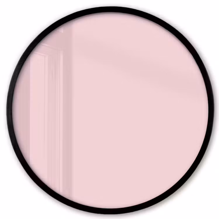 Blush - Pink - Roze Fotolijst rond zonder passe partout klein 856 -3d