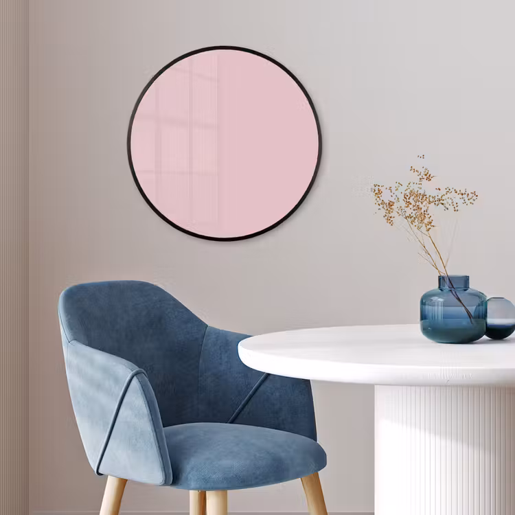 Blush - Pink - Roze Fotolijst rond zonder passe partout klein 856 -sfeer2