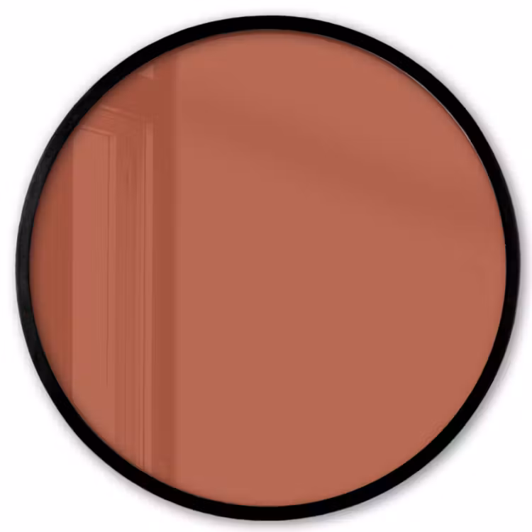 Copperhead - Oranje - Bruin Fotolijst rond zonder passe partout klein 856 -3d