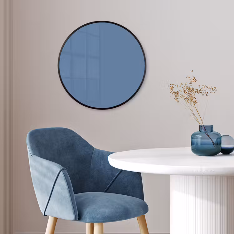Denim - Breeze - Blauw Fotolijst rond zonder passe partout klein 856 -sfeer2