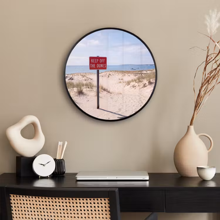 Duin - Bord - Kust - Landschap - Rood Fotolijst rond zonder passe partout klein -sfeer1