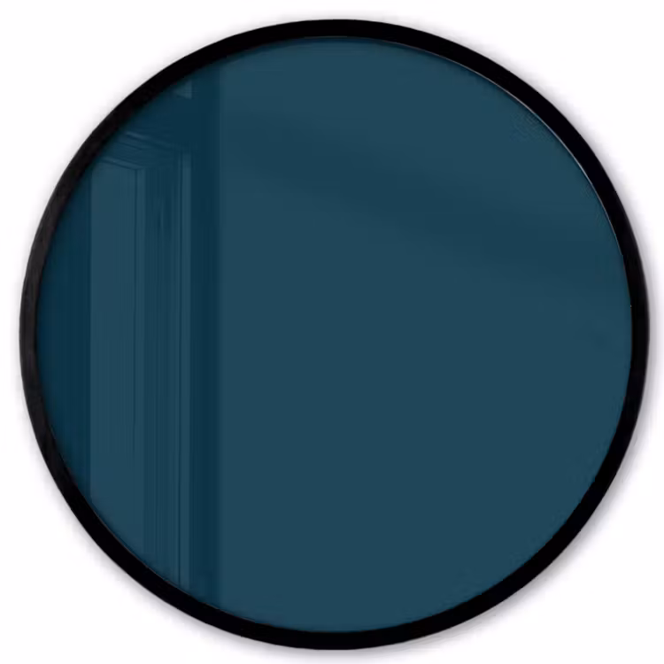 Dark - Indigo - Blauw Fotolijst rond zonder passe partout klein 856 -3d