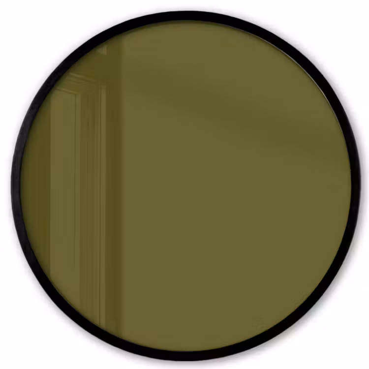 Dark - Olive - Groen Fotolijst rond zonder passe partout klein 856 -3d