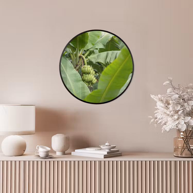 Eten - Bananen - Plantage - Groen Fotolijst rond zonder passe partout klein -sfeer3
