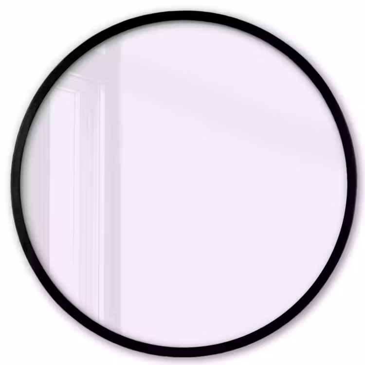 Lilac - Luxe - Paars Fotolijst rond zonder passe partout klein 856 -3d
