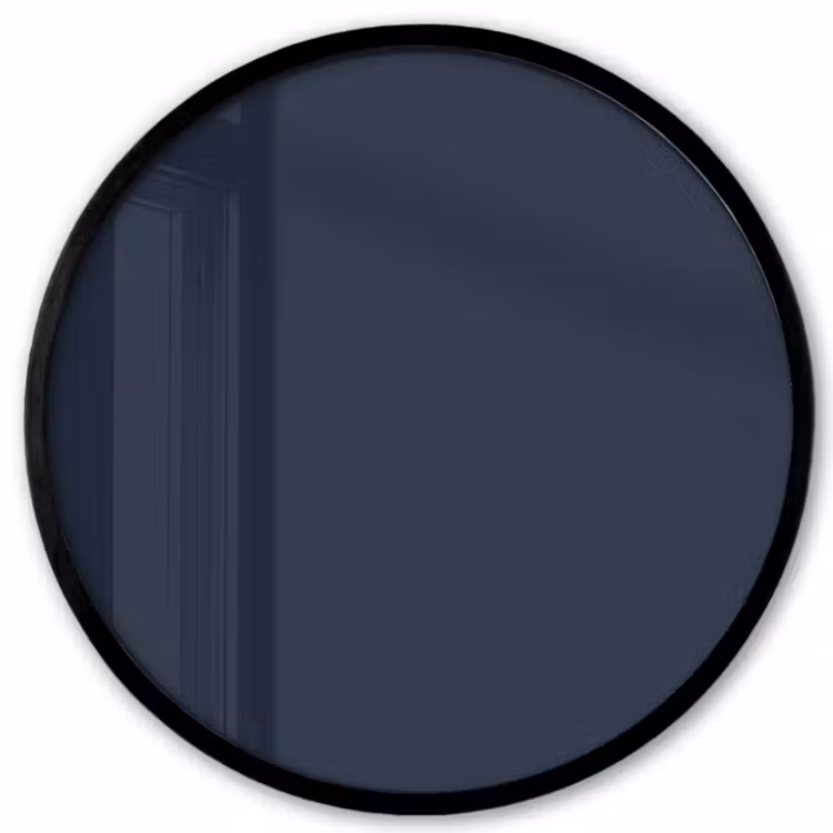 Geldersblauw - Blauw - Klassiek Fotolijst rond zonder passe partout klein 856 -3d
