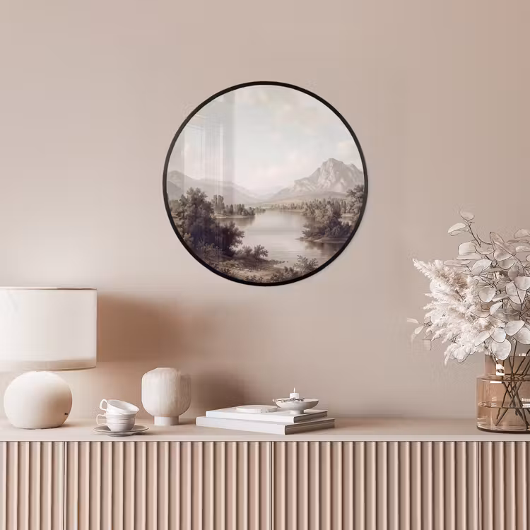 Klassiek - Landschap - Sereen Fotolijst rond zonder passe partout klein -sfeer3