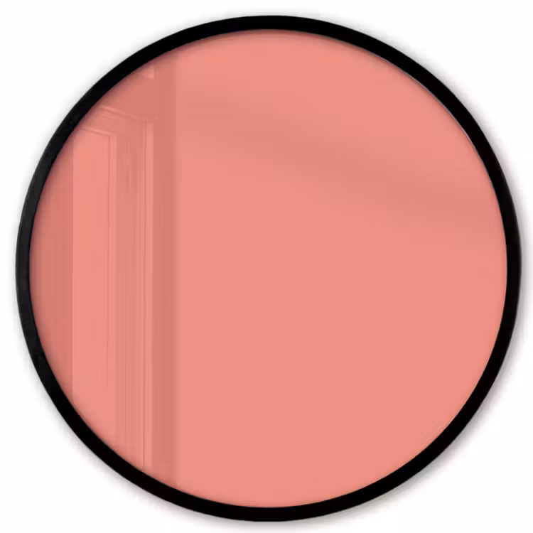 Coral - Reef - Rood Fotolijst rond zonder passe partout klein 856 -3d