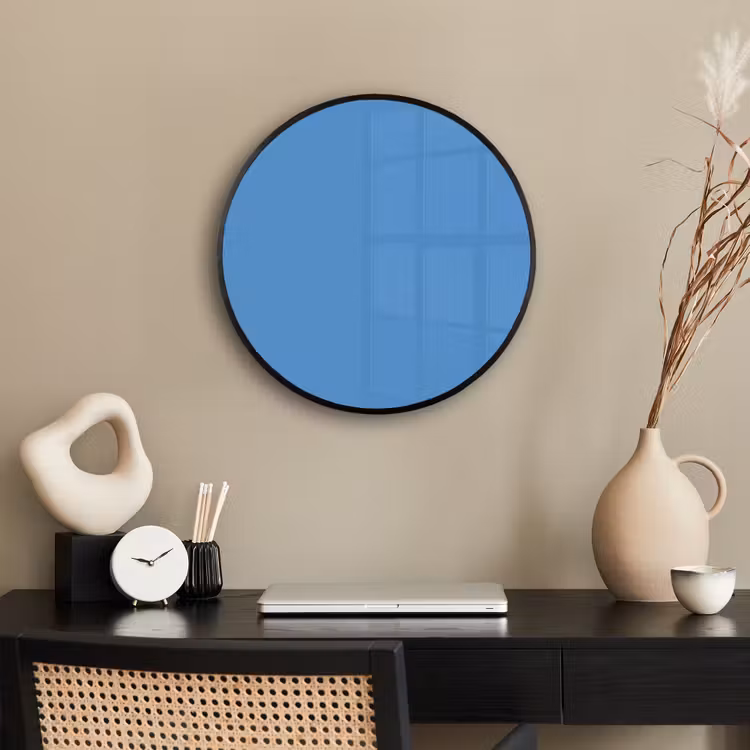 Cornflower - Blue - Blauw Fotolijst rond zonder passe partout klein 856 -sfeer1