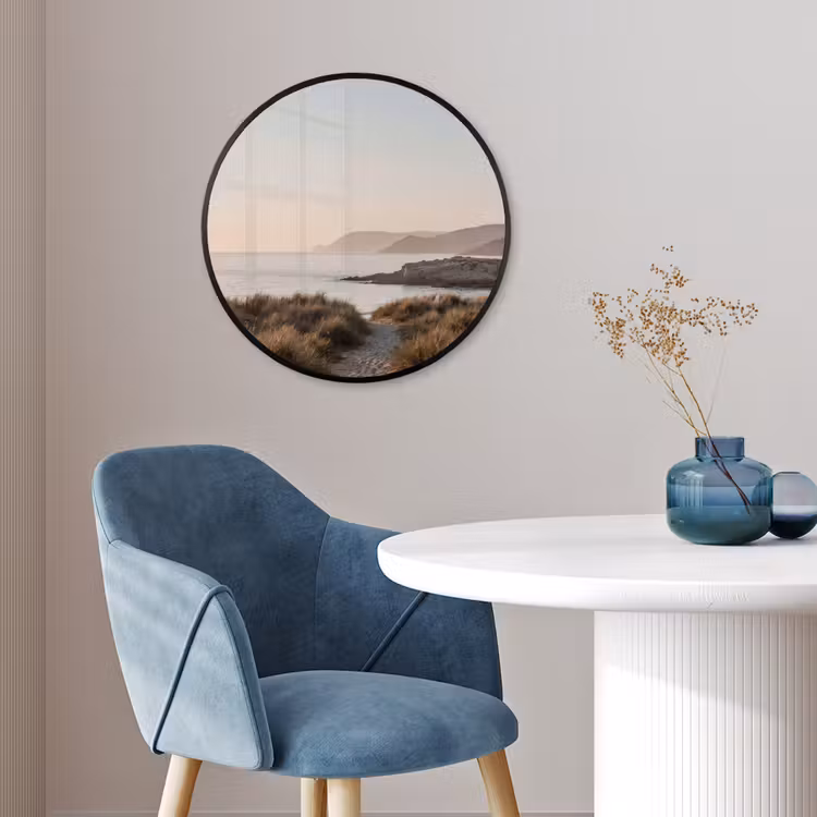 Landschap - Kust - Duinen Fotolijst rond zonder passe partout klein -sfeer2