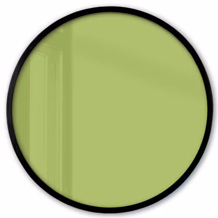 Lime - Glow - Groen Fotolijst rond zonder passe partout klein 856 -3d