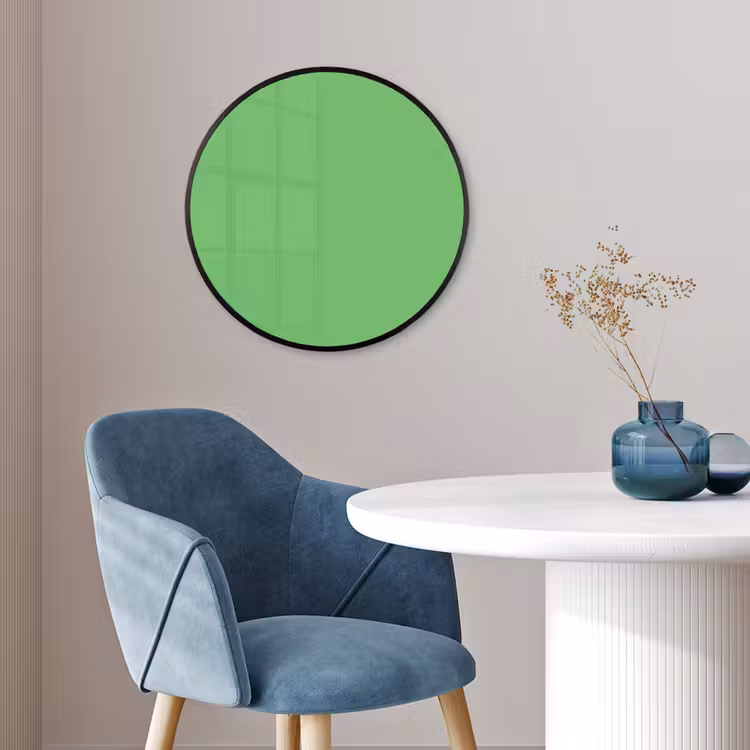 Meadow - Green - Groen Fotolijst rond zonder passe partout klein 856 -sfeer2
