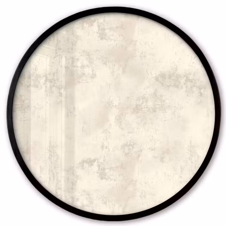 Patroon - Organisch - Beige Fotolijst rond zonder passe partout klein 856 -3d
