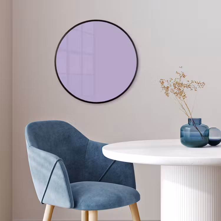 Pastel - Lilac - Paars Fotolijst rond zonder passe partout klein 856 -sfeer2