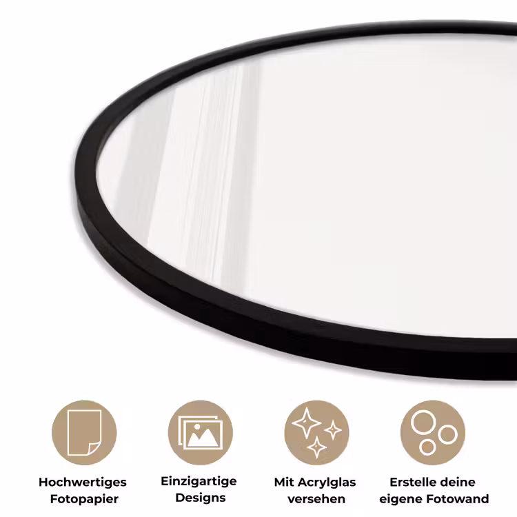 Pure - Alabaster - Wit Fotolijst rond zonder passe partout klein 856 -closeup_DE