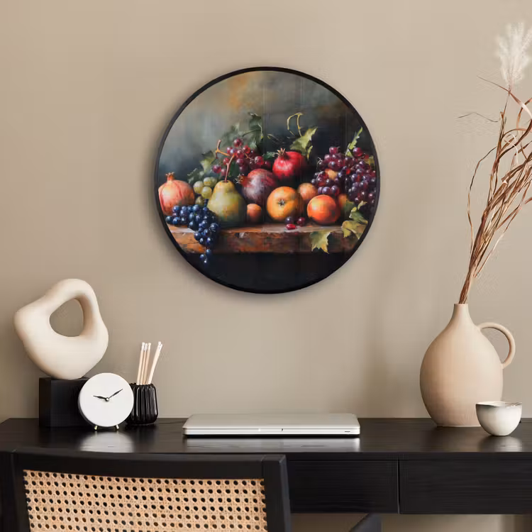 Rustiek - Stilleven - Fruit Fotolijst rond zonder passe partout klein -sfeer1