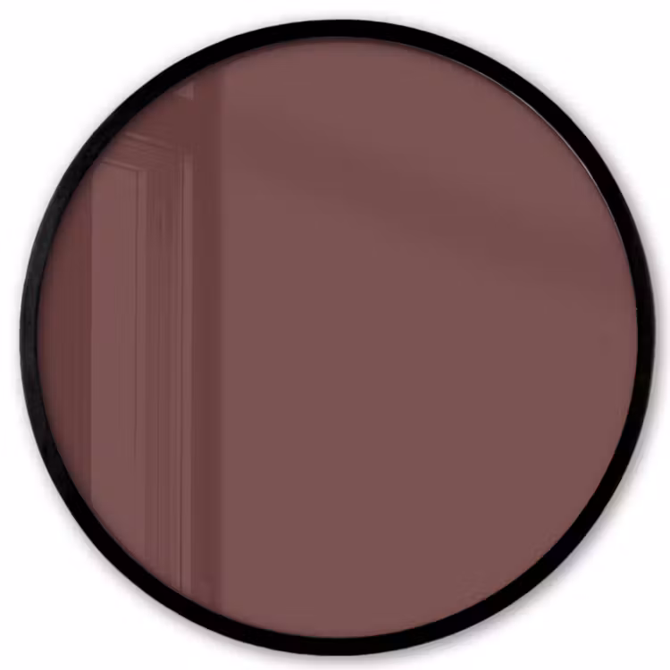 Velvet - Merlot - Rood Fotolijst rond zonder passe partout klein 856 -3d