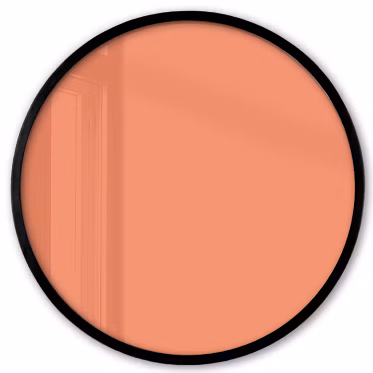 Warm - Clay - Terracotta Fotolijst rond zonder passe partout klein 856 -3d