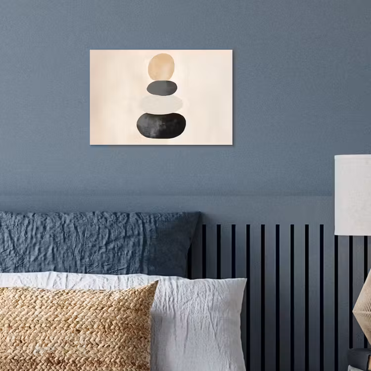 Japandi - Wabi sabi - Beige poster papier klein -sfeer2