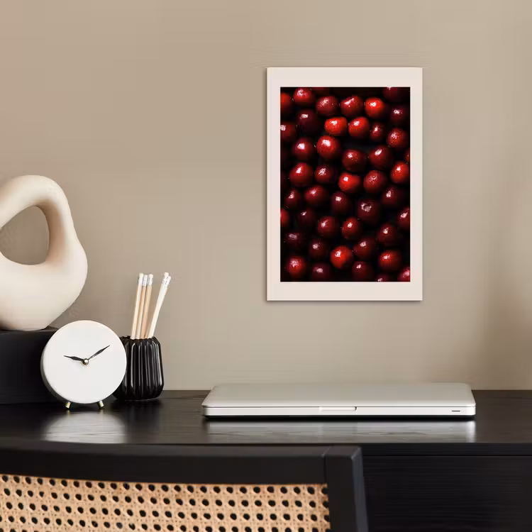 Kersen - Rood poster papier klein -sfeer1