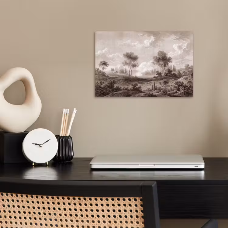 Klassiek - Landschap - Neutraal poster papier klein -sfeer1