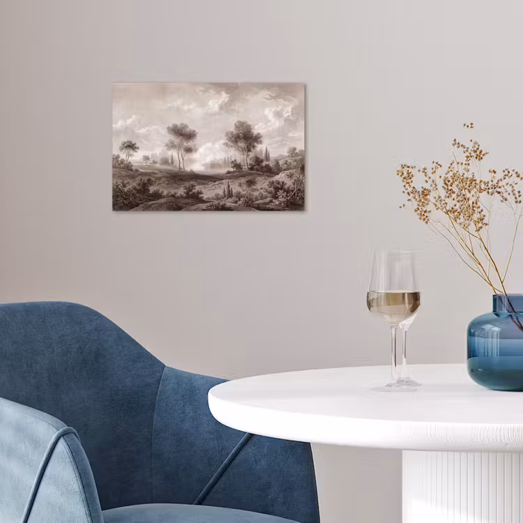 Klassiek - Landschap - Neutraal poster papier klein -sfeer3