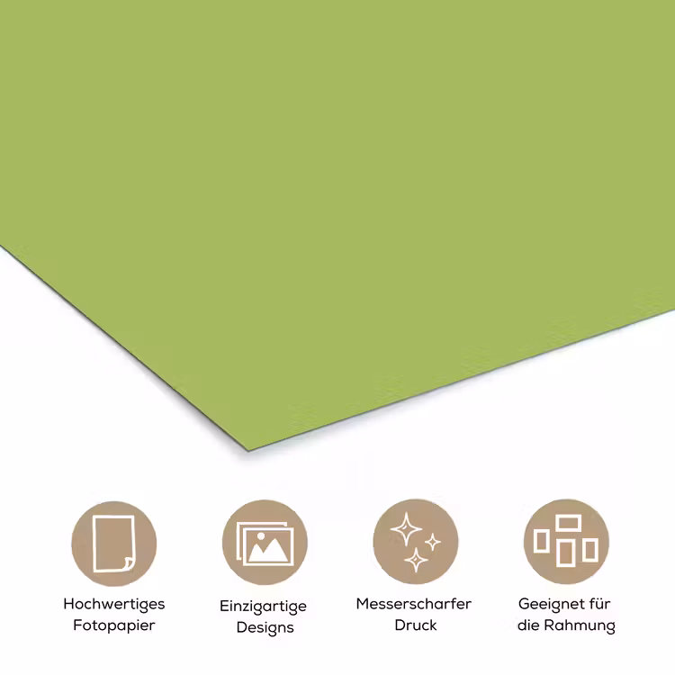Lime - Glow - Groen poster papier klein 62 -tcloseup_DE