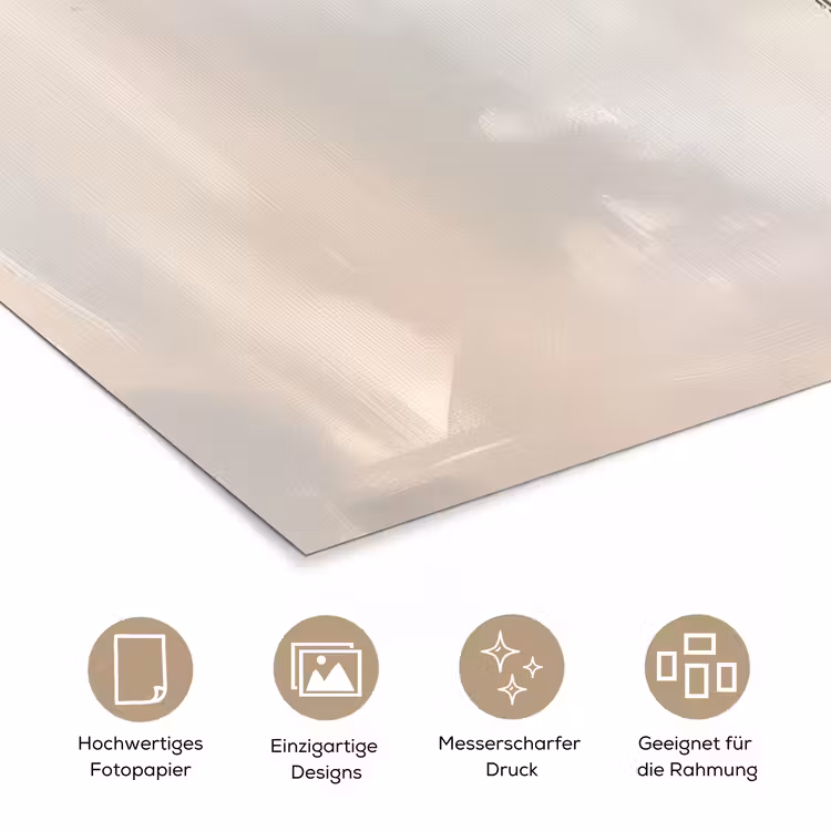 Lepel - Verf - Zilver poster papier klein -tcloseup_DE