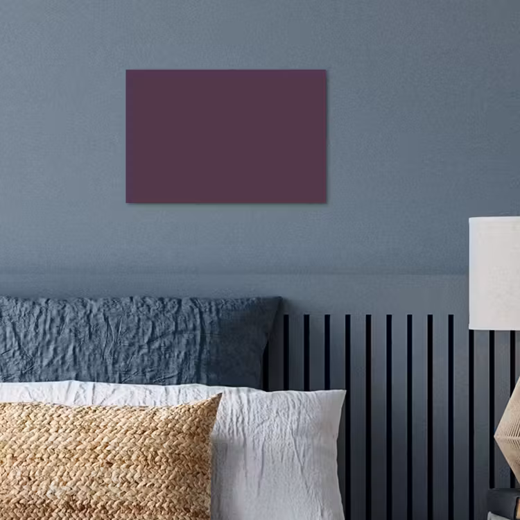 Midnight - Plum - Paars poster papier klein 62 -sfeer2